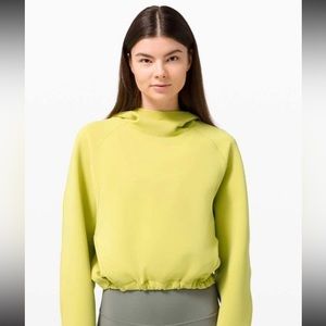 Lululemon AirWrap Pullover Hoodie Yellow Pear.